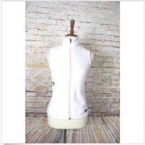 Patagonia Small Synchilla White Fleece Vest